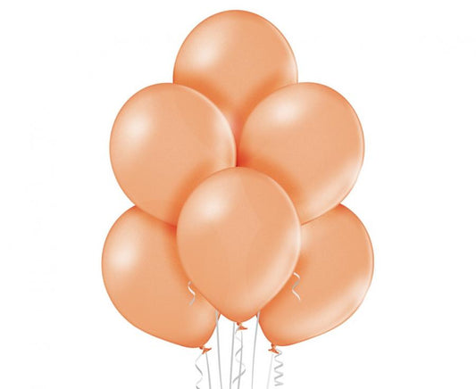 Balony metaliczne Różowo-Złote, B105, 30 cm,
