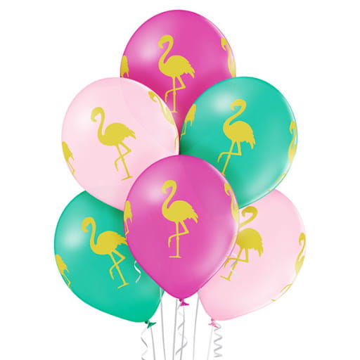 Balon Belbal D11, 30 cm Flamingo