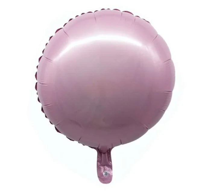 Balon foliowy 18’’ Okrągły różowy 34 cm