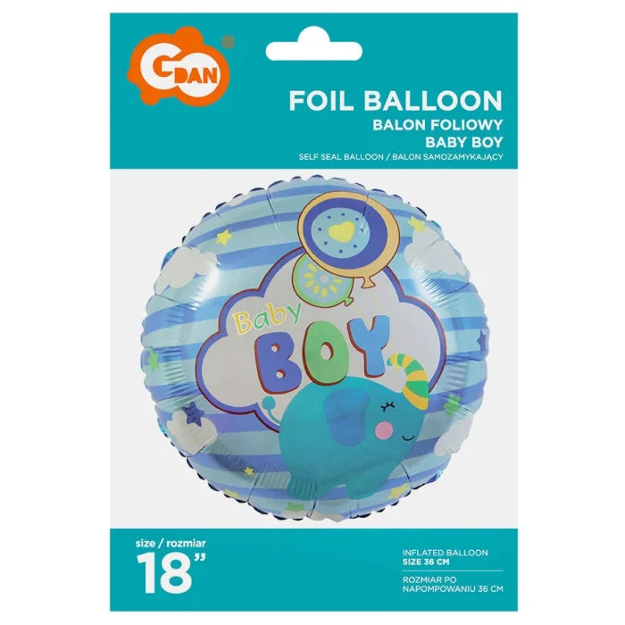 Balon foliowy Baby Boy, 18"