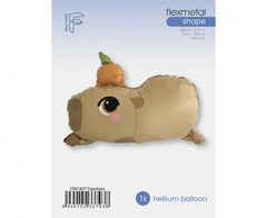 Balon foliowy Capibara – ok. 58 × 71 cm Flexmetal - Balloons