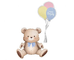 Balon foliowy Miś z balonikami – 41 × 76 × 31 cm - Balloons