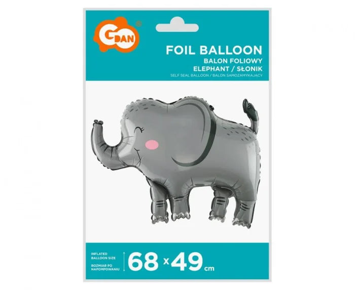 Balon foliowy Słonik 68 x 49 cm