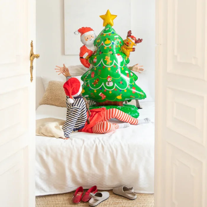 Balon foliowy stojący – Choinka 93 × 153 cm - Balloons