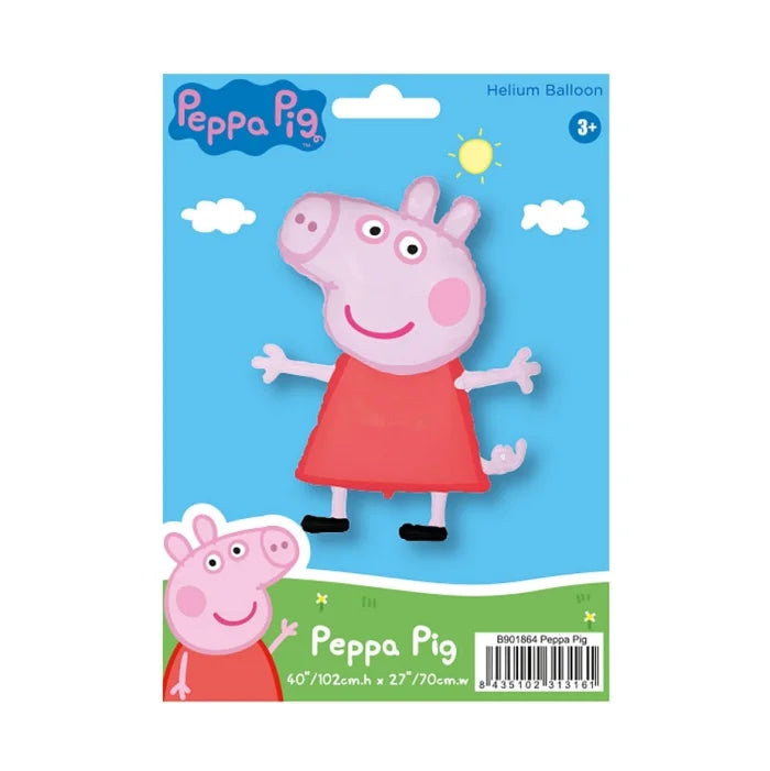 Balon foliowy Świnka Peppa, FX, 102x70cm
