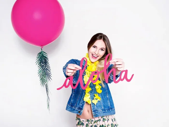 Balon okrągły 1 m – Pastel Fuchsia