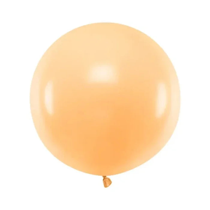 Balon okrągły 60cm, Pastel Light Peach