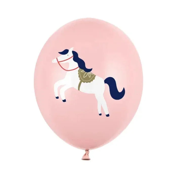 Balony 30 cm, Konik, Pastel Pale Pink