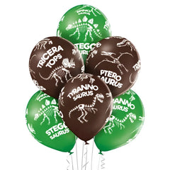 Balony Belbal D11, 30 cm Dino Skelets
