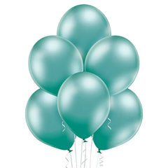 Balony chromowane Zielone, B105, 30 cm
