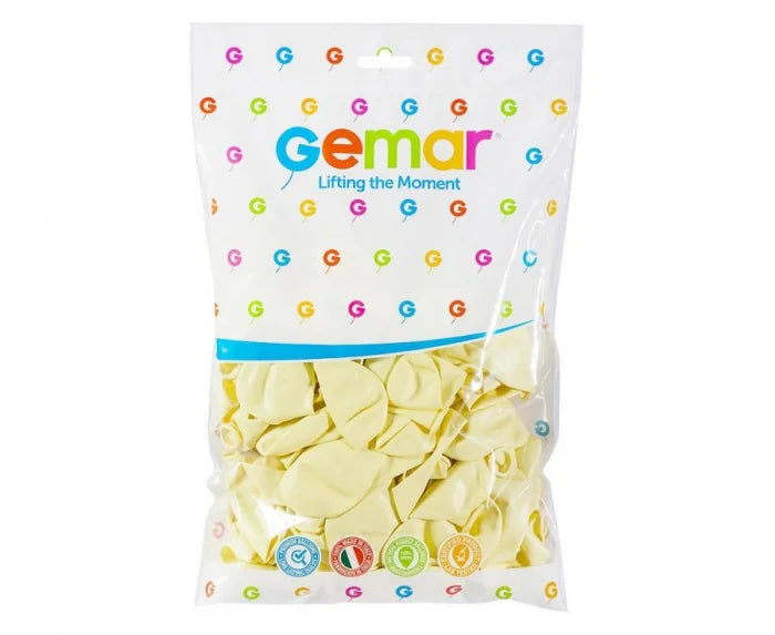 Balony makaroniki kość słoniowa 12” – 100 szt.