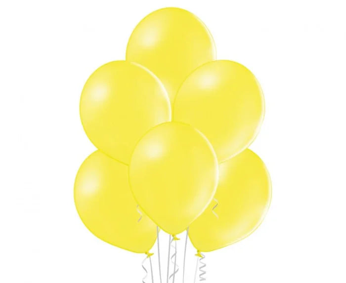 Balony pastelowe Belbal – Żółte (Pastel Yellow) 12” (B105) 100 szt.