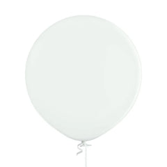 Balony pastelowe Białe, D5,12 cm,