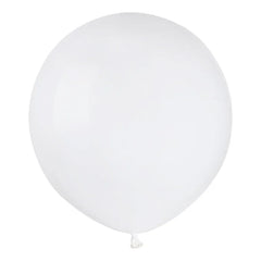 Balony pastelowe Białe, G150, 48 cm, 50 szt.