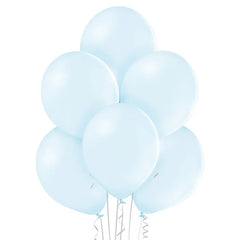 Balony pastelowe Bladoniebieskie, B105, 30 cm
