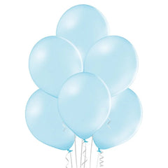 Balony pastelowe Błękitne, B105, 30 cm