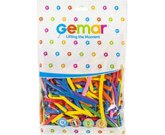 Balony pastelowe różnokolorowe 1” (2,5 cm) – Gemar D2 Assorted (080) 100 sztuk