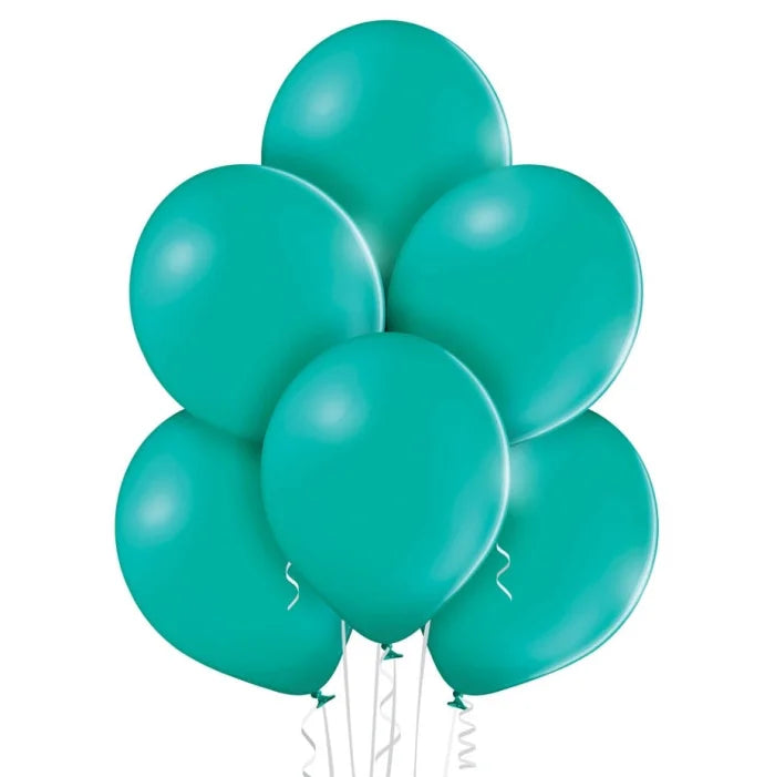 Balony pastelowe Turkusowe, B105, 30 cm