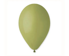 Balony Pastelowe Zielone Oliwkowe (13”)