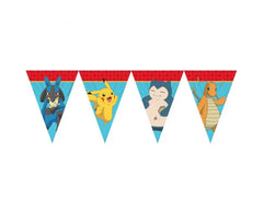 Banner dekoracyjny Pokemon – kolorowy - Party Decorations