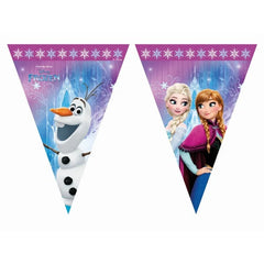 Banner "Frozen Northern Lights" – Girlanda z Flagami Krainy Lodu!, 230cm