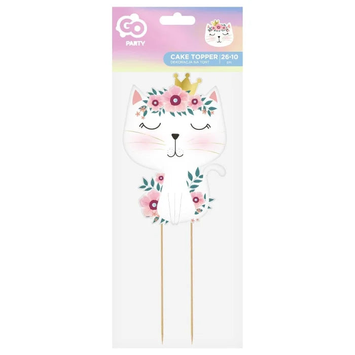 Dekoracja na tort KOTEK