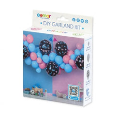 Girlanda balonowa DIY He or She, 65 szt.