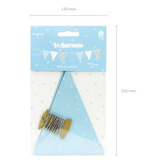 Girlanda 1st Birthday - Flagietki, 1,3m