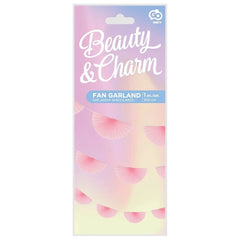 Girlanda PB&C WACHLARZE, różowa - 300 cm