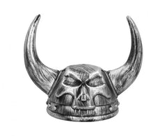Hełm Wikinga „Czaszka” – srebrny uniwersalny Boland Costume Headwear