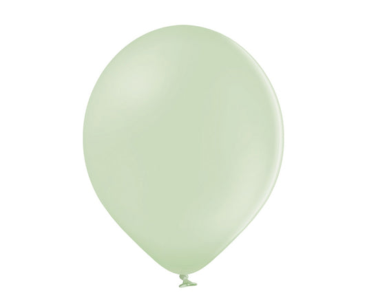 Balony pastelowe Zielone Kiwi Krem, B105, 30 cm