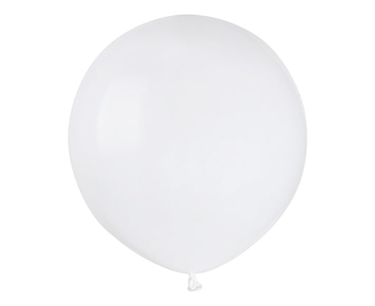 Balony pastelowe Białe, G150, 48 cm, 50 szt.