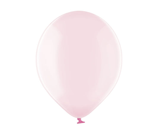 Balony przeźroczyste Różowe (delikatny odcień), B105, 30 cm
