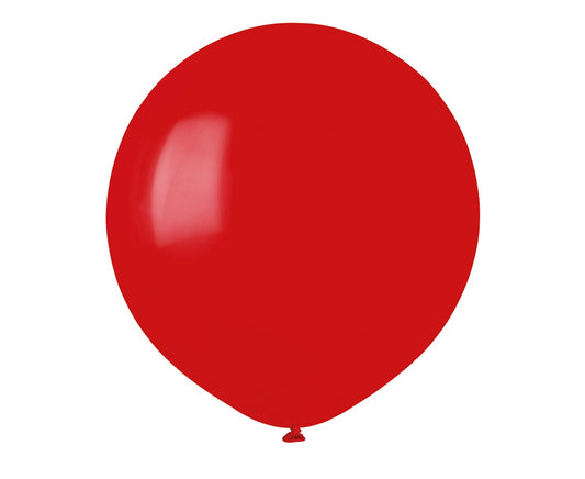 Balony pastelowe Czerwone, G150/45, 48 cm, 50 szt.