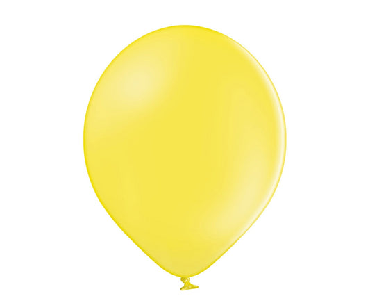 Balony pastelowe Żółte, B105, 30 cm