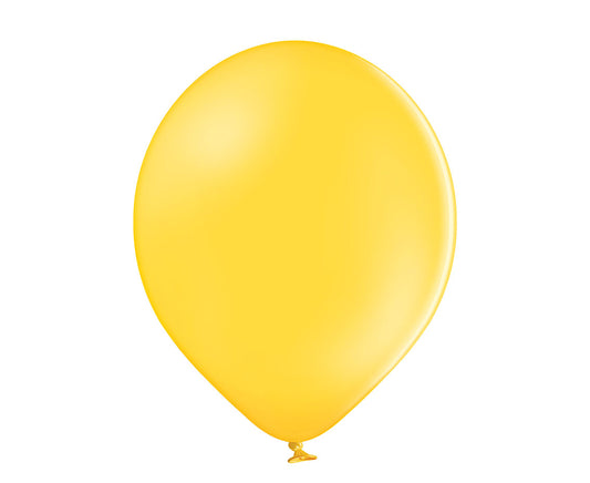 Balony pastelowe Żółte Świetliste, B105, 30 cm