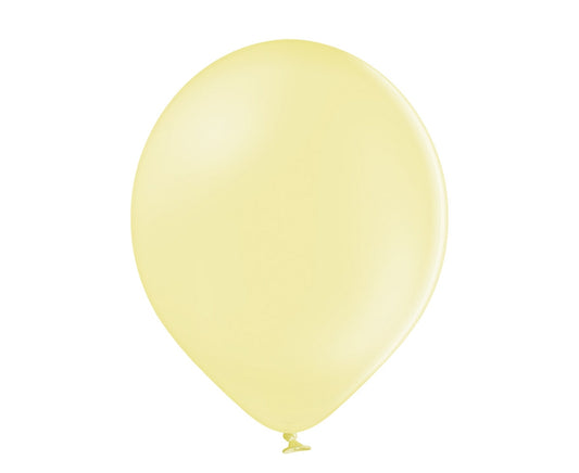 Balony pastelowe Żółte Cytrynowe B105, 30 cm