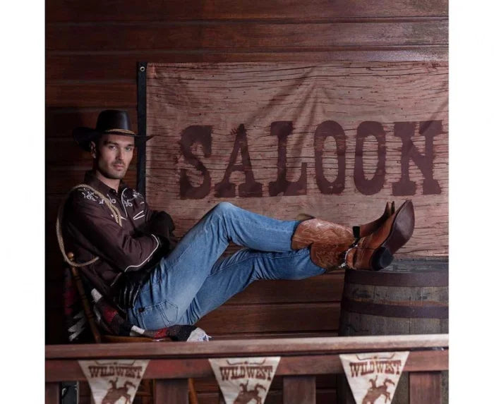 Kapelusz kowbojski brązowy – uniwersalny Boland Costume Headwear