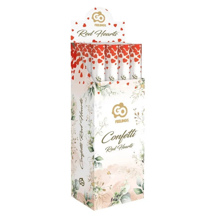 Konfetti CZERWONE serca