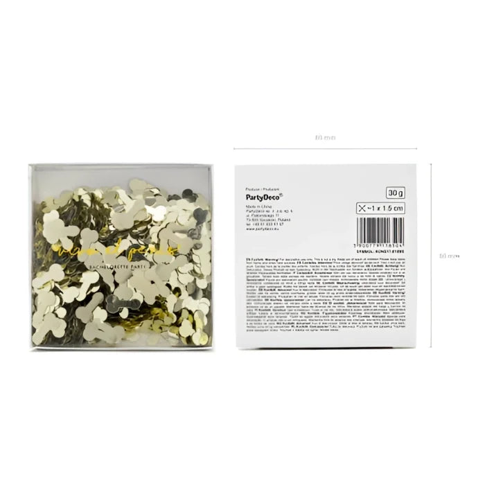 Konfetti Penisy, złoty, 30g