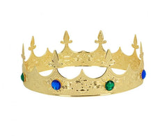 Korona Metalowa Króla– Złota | Uniwersalny rozmiar