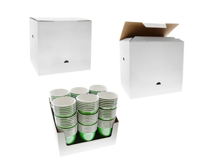 Kubeczki papierowe pistacjowe – 250 ml 6 szt.