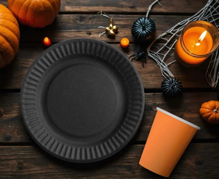 Kubeczki papierowe pomarańczowe 250 ml – 6 szt. - Disposable Cups