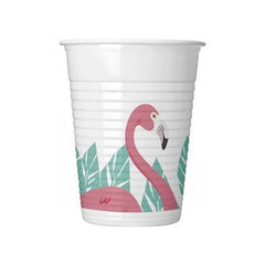 Kubeczki plastikowe ’Flamingo’ – 200 ml 8 szt.