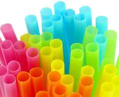 Łamane Słomki Wielokrotnego Użytku – Jednokolorowe | 100 Sztuk