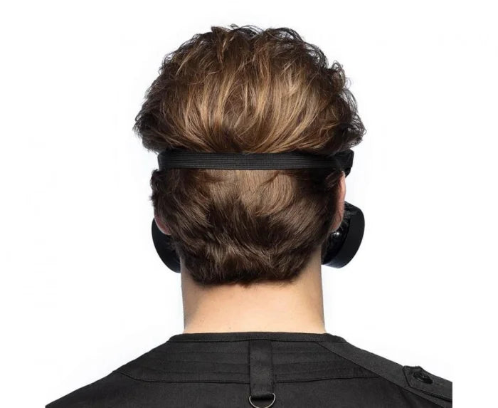 Maska gazowa plastikowa – czarna – uniwersalna - Costume Masks