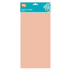 Obrus JASNORÓŻOWY, 132x183 cm papierowy