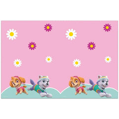 Obrus plastikowy Psi Patrol – Skye i Everest – Gotowi na każdą przygodę!