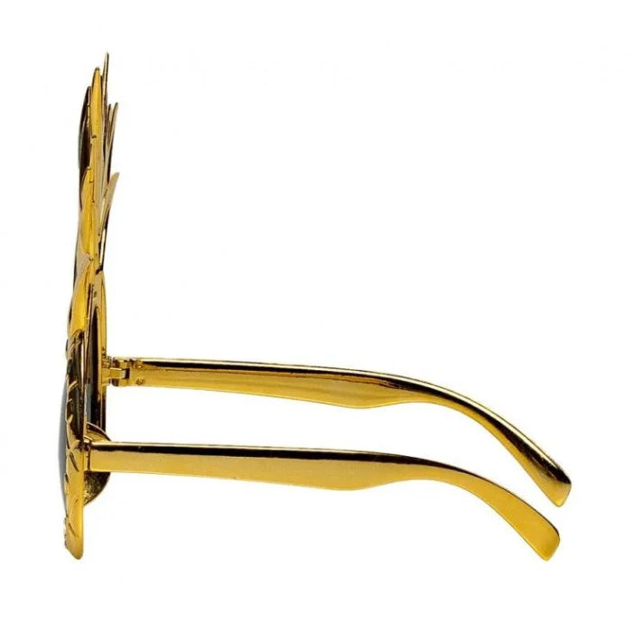 Okulary Ananasy, złote
