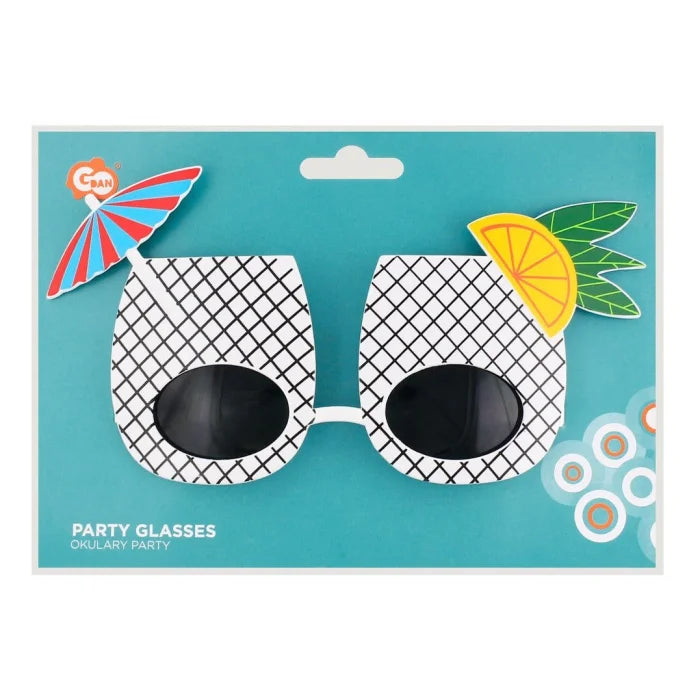 Okulary Drinki w Kratkę